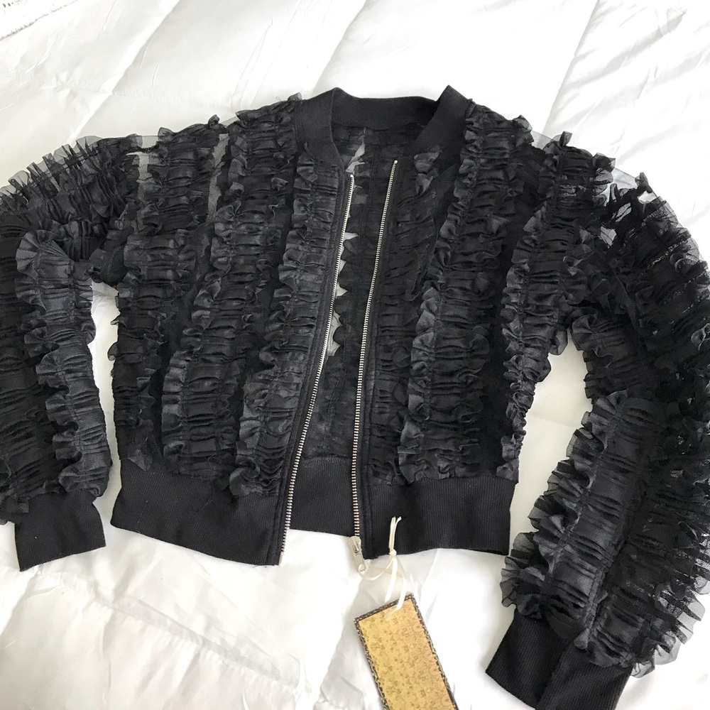 Brand new- Dressy Bomber Style Jacket